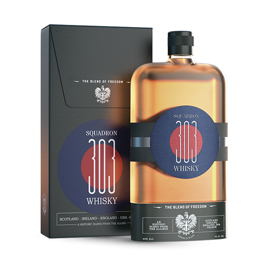 SQUADRON 303 WHISKY 44% 70CL